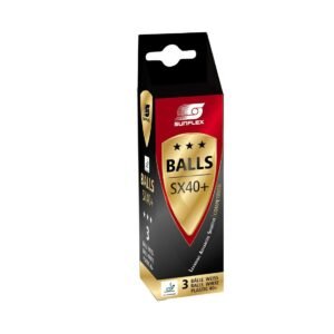 1 Pack of 3 Sunflex Table Tennis Balls Ping Pong Racket Racquet Game | Fitness Equipment Store
