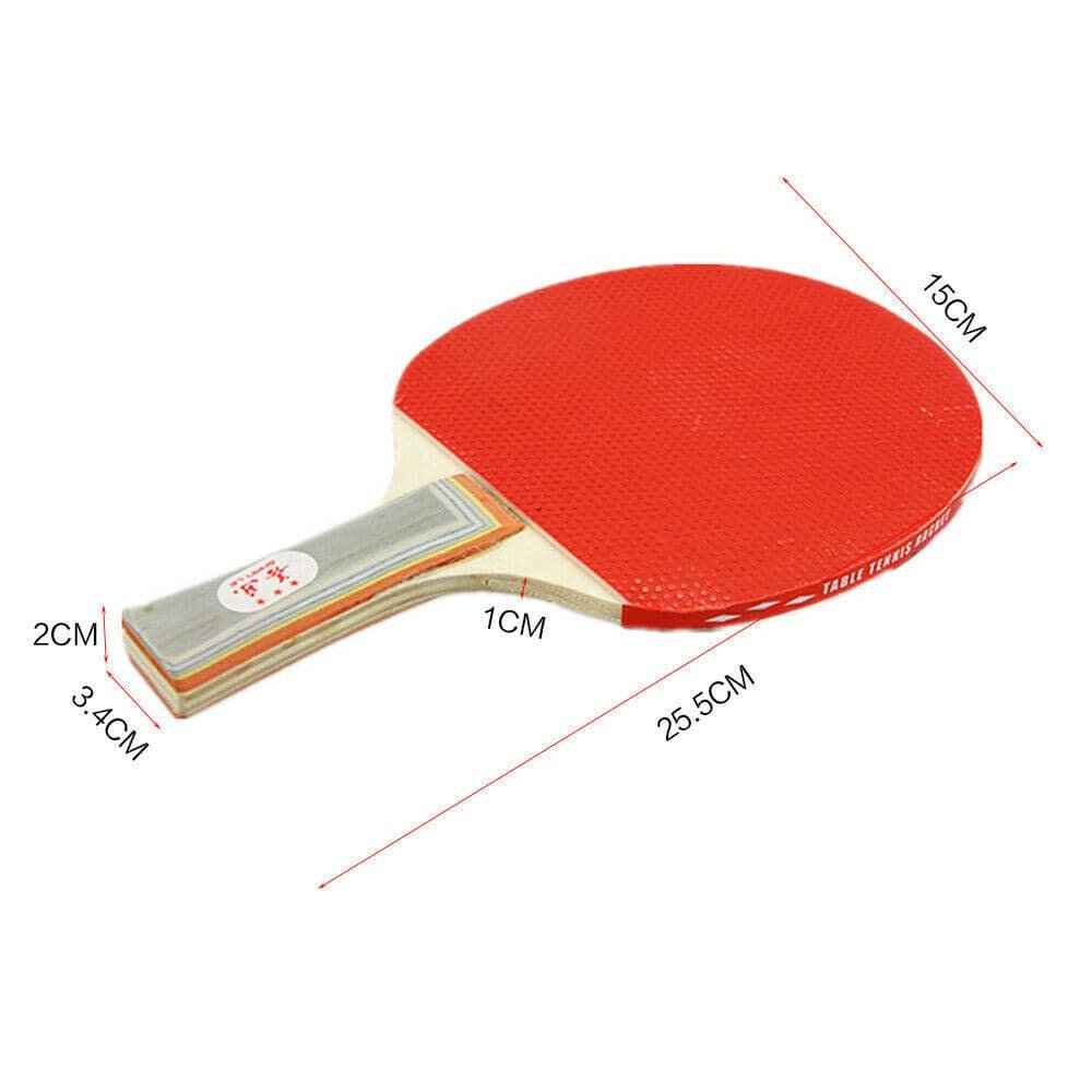 2 Players Table Tennis Set 2 Rackets Bats with 3 Ping Pong Balls Home Sports 5 2 Players Table Tennis Set 2 Rackets Bats with 3 Ping Pong Balls Home Sports - Image 5