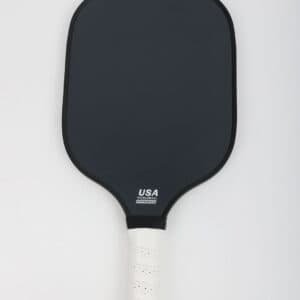 Graphite Carbon Fiber Pickleball Paddles Pickle Ball Racket Racquet in Plain Black