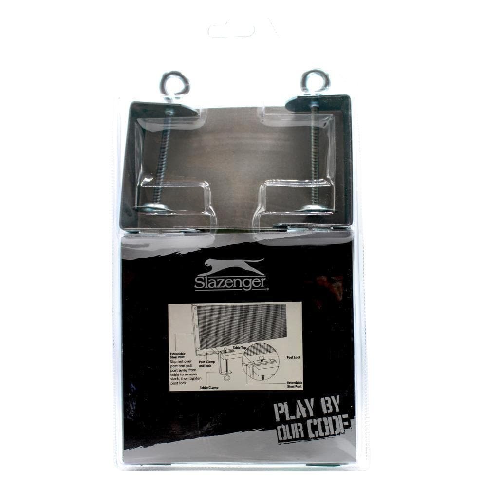 Slazenger Table Tennis Net & Post Set Kit Ping Pong Sports Rack 3 Slazenger Table Tennis Net & Post Set Kit Ping Pong Sports Rack - Image 3