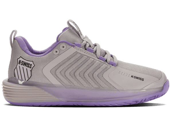K-Swiss Ultrashot 3 Womens Tennis Shoes Runners Sneakers in Purple Rain - US 8.5 | Fitness Equipment Store