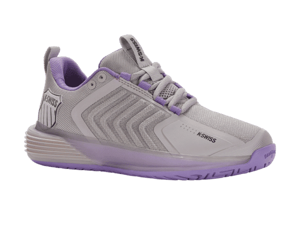 K-Swiss Ultrashot 3 Womens Tennis Shoes Runners Sneakers in Purple Rain - US 8.5 | Fitness Equipment Store