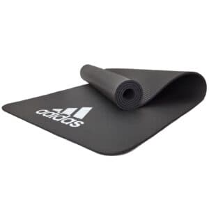 Adidas Fitness Mat 7mm Exercise Training Floor Gym Yoga Judo Pilates - Grey