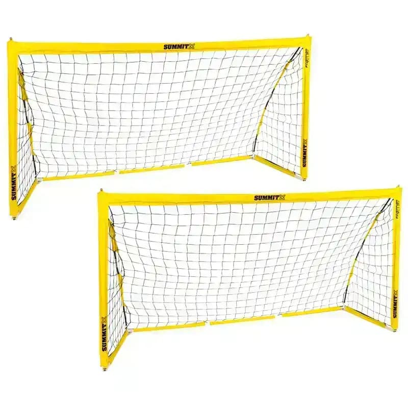 2x Summit Pop Up Fastnet Soccer Goal Futsal Football Portable Flexible 1.5m x 0.9m 2 2x Summit Pop Up Fastnet Soccer Goal Futsal Football Portable Flexible 1.5m x 0.9m - Image 2