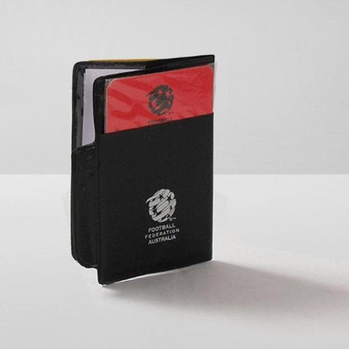 FFA Soccer Referee Cards Wallet Football Australia Endorsed Yellow Red Umpire 3 FFA Soccer Referee Cards Wallet Football Australia Endorsed Yellow Red Umpire - Image 3