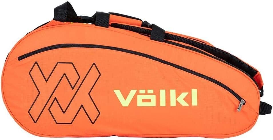 Volkl Team Tennis Racquet Bag for 6 Rackets - Lava/Neon Yellow Combi V79102 3 Volkl Team Tennis Racquet Bag for 6 Rackets - Lava/Neon Yellow Combi V79102 - Image 3