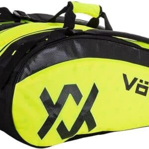 Volkl Classic Tour Combi Bag for 6-9 Racquets in Yellow/Black