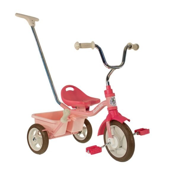 Italtrike 10" Passenger Trike - Rose Garden Pink | Fitness Equipment Store