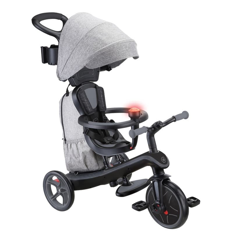 Globber EXPLORER Trike 4in1 DELUXE PLAY -Black/Grey 1 Globber EXPLORER Trike 4in1 DELUXE PLAY -Black/Grey