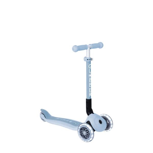 Globber ECOLOGIC JUNIOR Foldable Scooter Lights - Blueberry | Fitness Equipment Store