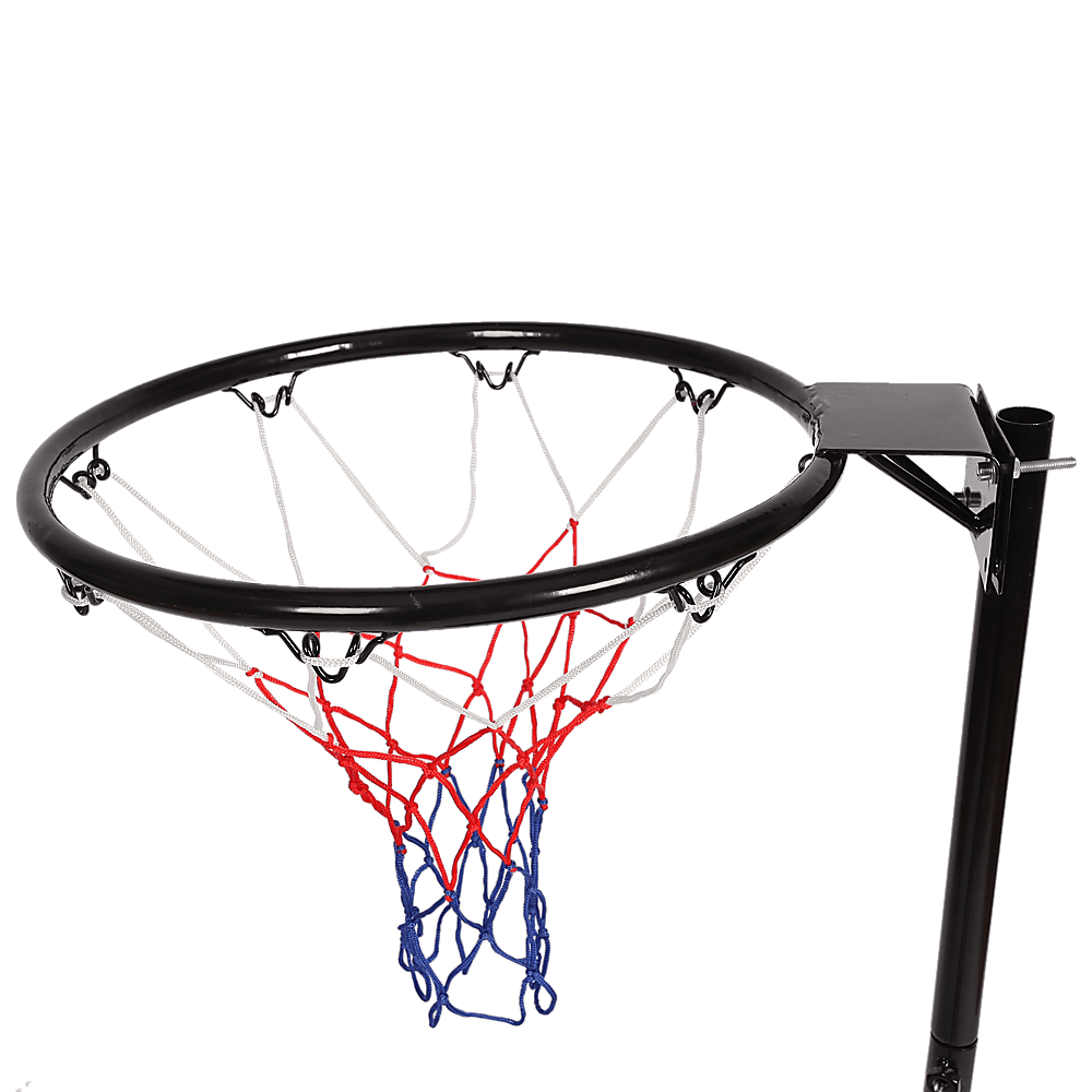 Netball Ring with Stand Portable Pole Height Adjustable 4 Netball Ring with Stand Portable Pole Height Adjustable - Image 4