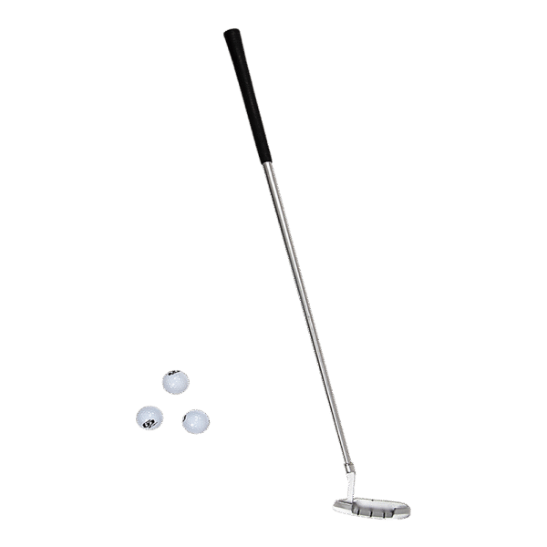 Indoor Practice Putting Green 2.5m Mat Inclined Ball Return Fake Grass 2 Holes | Fitness Equipment Store