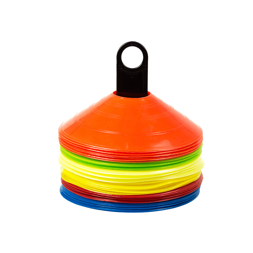 V63-835911-26016-02.png 60 Pack Sports Training Discs Markers Cones Soccer AFL Exercise Personal Fitness | Fitness Equipment Store
