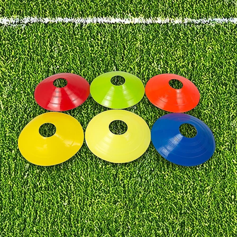 V63-835911-26016-04.jpg 60 Pack Sports Training Discs Markers Cones Soccer AFL Exercise Personal Fitness | Fitness Equipment Store