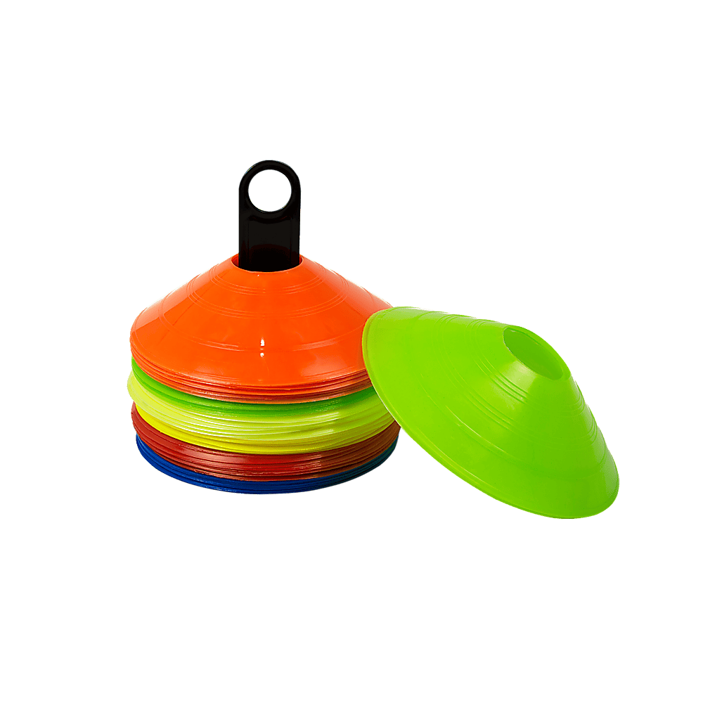 V63-835911-26016-05.png 60 Pack Sports Training Discs Markers Cones Soccer AFL Exercise Personal Fitness | Fitness Equipment Store