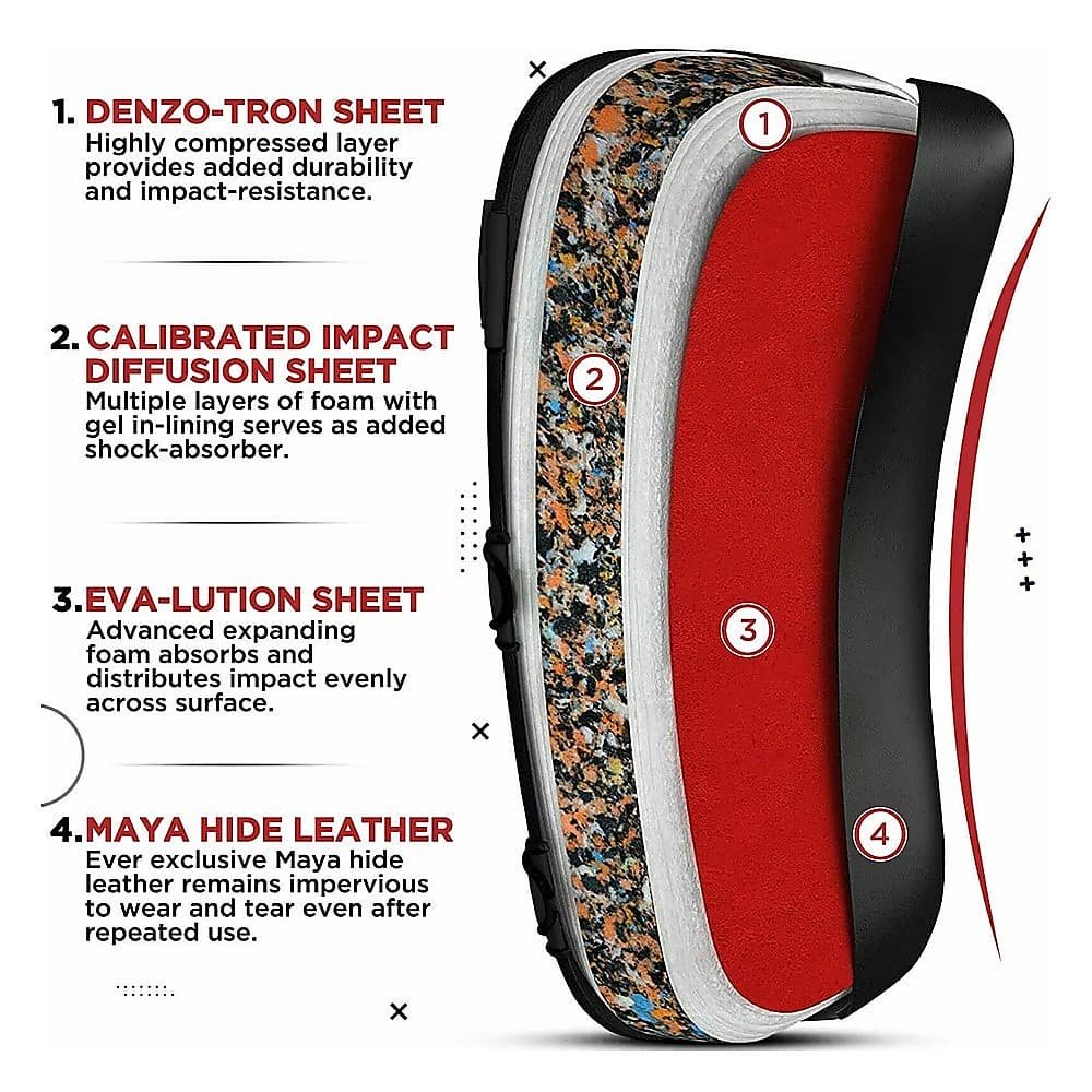 MMA Thai Kickboxing Pads Boxing Kick 6 MMA Thai Kickboxing Pads Boxing Kick - Image 6