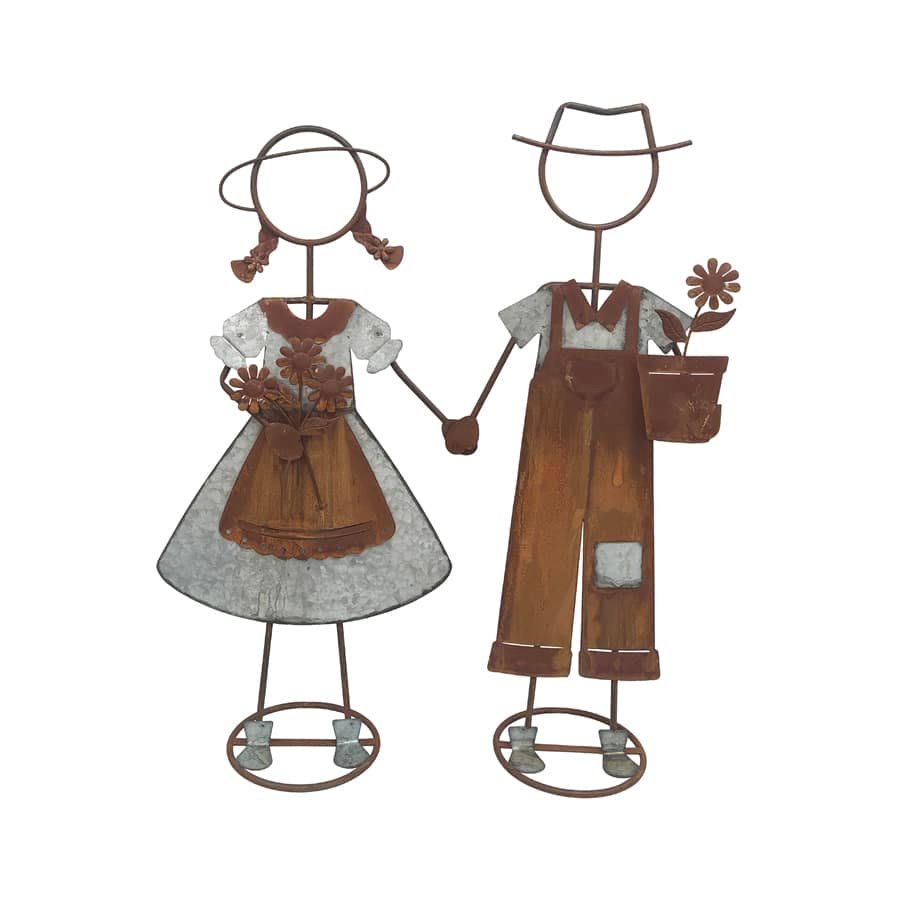 Set 2 Tall Kids W Holding Hands Option Assorted 40x100cm 1 Set 2 Tall Kids W Holding Hands Option Assorted 40x100cm