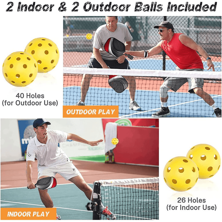 Graffiti Model Fiberglass Pickleball Paddle Set - Vibrant Design for Enhanced Gameplay 4 Graffiti Model Fiberglass Pickleball Paddle Set - Vibrant Design for Enhanced Gameplay - Image 4