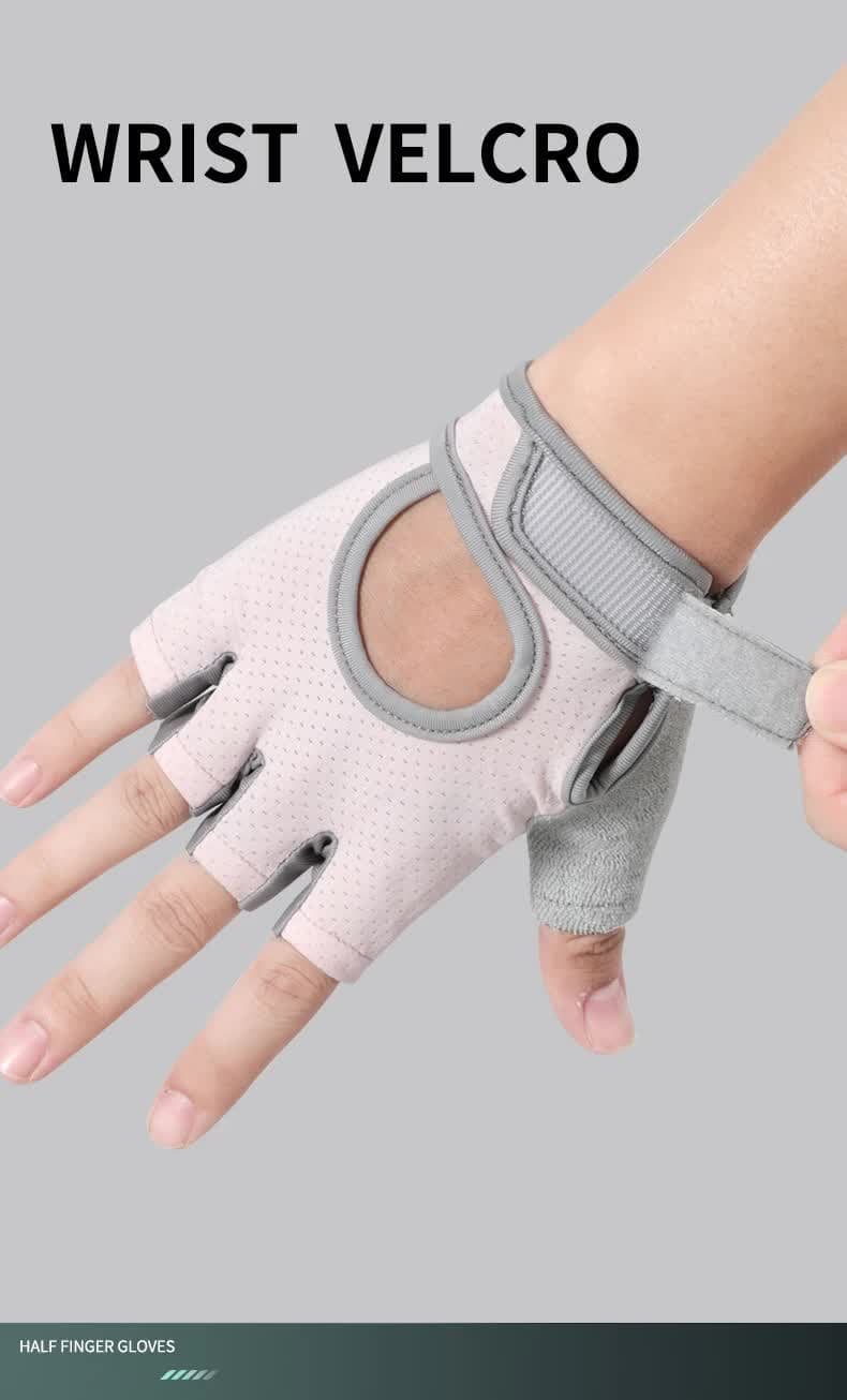 M Black Silicone Padded Workout Gloves - Non-Slip Weightlifting Gloves for Enhanced Grip and Palm Protection 4 M Black Silicone Padded Workout Gloves - Non-Slip Weightlifting Gloves for Enhanced Grip and Palm Protection - Image 4