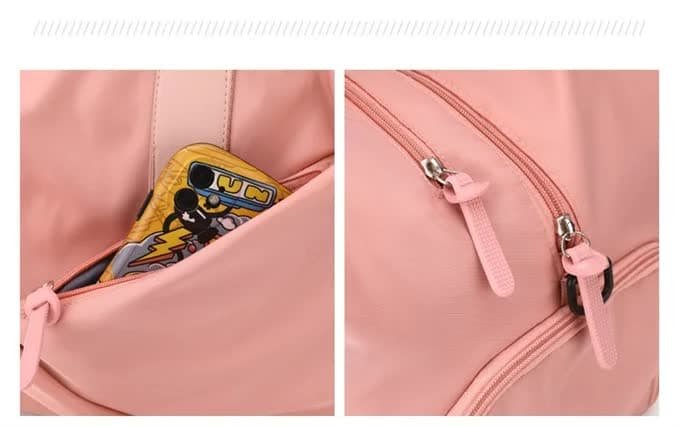 Green Stylish Gym Travel Bag with Shoe Compartment, Lightweight and Durable Design 6 Green Stylish Gym Travel Bag with Shoe Compartment, Lightweight and Durable Design - Image 6