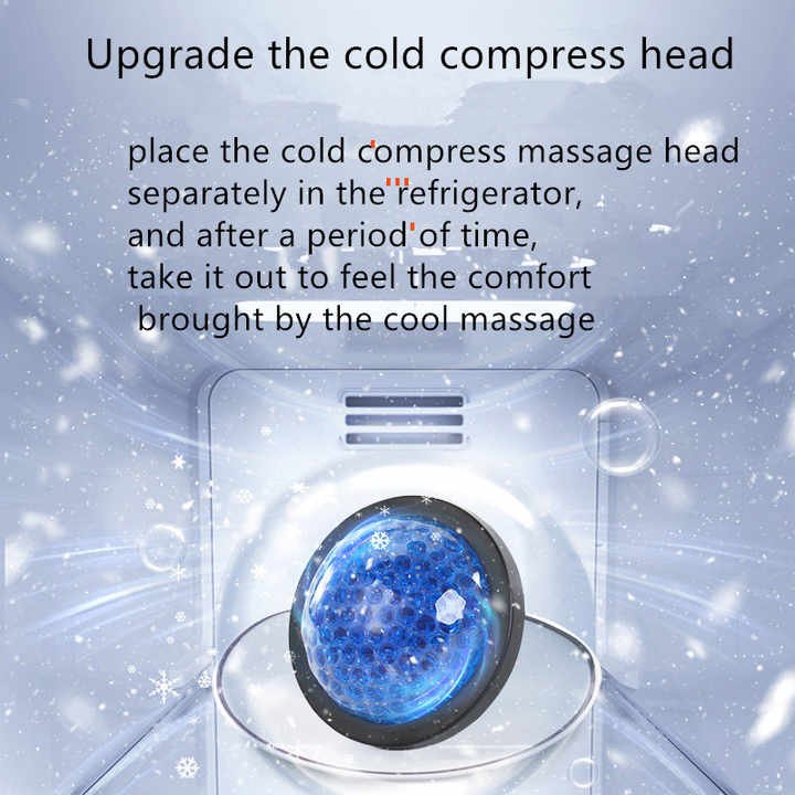 Green Mini 4-Head Deep Tissue Massage Gun - Portable Wireless Fascia Gun for Muscle Relaxation with Cold & Heat Therapy, LCD Display 2 Green Mini 4-Head Deep Tissue Massage Gun - Portable Wireless Fascia Gun for Muscle Relaxation with Cold & Heat Therapy, LCD Display - Image 2