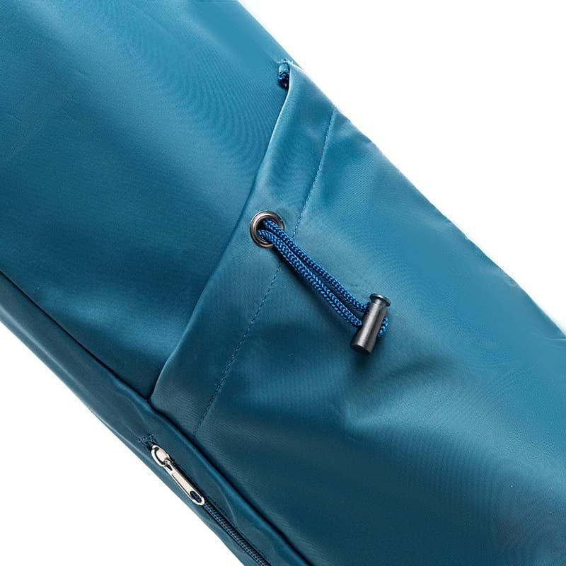 Dark Blue Durable Yoga Mat Carry Bag - Multi-Functional Fitness Backpack with Wet Pocket(Mugs are filming props, not included) 2 Dark Blue Durable Yoga Mat Carry Bag - Multi-Functional Fitness Backpack with Wet Pocket(Mugs are filming props, not included) - Image 2