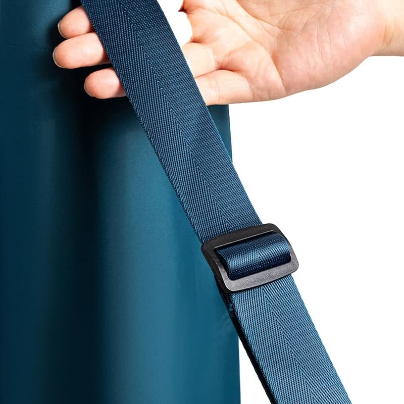 Dark Blue Durable Yoga Mat Carry Bag - Multi-Functional Fitness Backpack with Wet Pocket(Mugs are filming props, not included) 4 Dark Blue Durable Yoga Mat Carry Bag - Multi-Functional Fitness Backpack with Wet Pocket(Mugs are filming props, not included) - Image 4