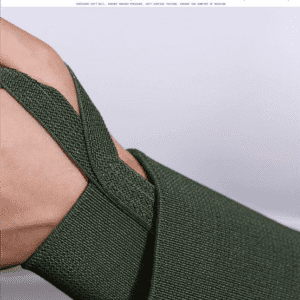 1 Pair Dark Green Heavy-Duty Gym Wrist Wraps for Weightlifting, Powerlifting, and Injury Prevention | Fitness Equipment Store