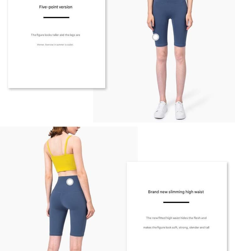 Size M Barbie Powder Seamless High-Waisted Yoga Shorts for Women - Tummy Control & Butt Lifting Fitness Shorts 6 Size M Barbie Powder Seamless High-Waisted Yoga Shorts for Women - Tummy Control & Butt Lifting Fitness Shorts - Image 6