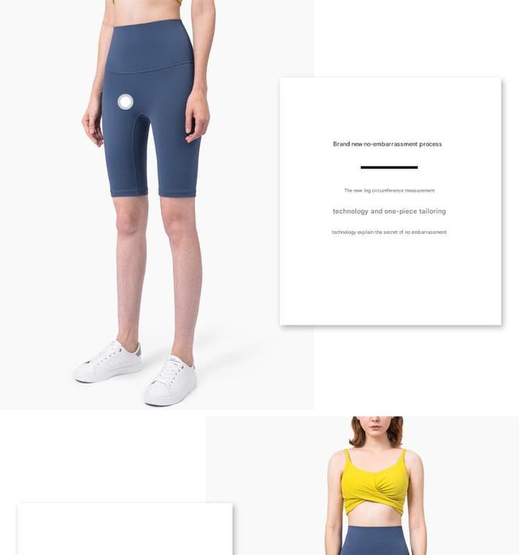 Size L Barbie Powder Seamless High-Waisted Yoga Shorts for Women - Tummy Control & Butt Lifting Fitness Shorts 5 Size L Barbie Powder Seamless High-Waisted Yoga Shorts for Women - Tummy Control & Butt Lifting Fitness Shorts - Image 5