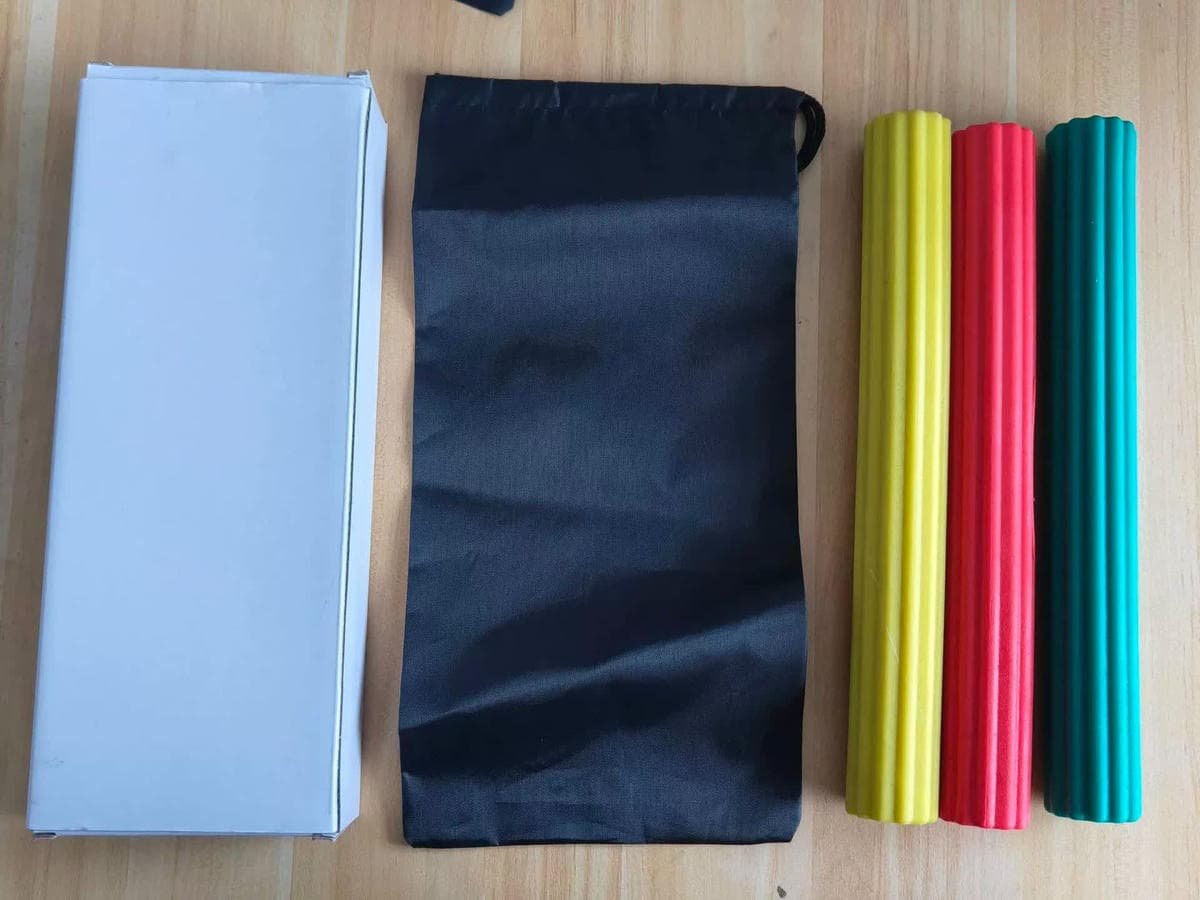 Multifunctional Resistance Bar Set | Yoga Fitness Toning Tool, Muscle Relaxation, Grip Strength Improvement | 3-Piece Set with Stretching and Recovery Features (5LB、10LB、15LB) 1 Multifunctional Resistance Bar Set | Yoga Fitness Toning Tool, Muscle Relaxation, Grip Strength Improvement | 3-Piece Set with Stretching and Recovery Features (5LB、10LB、15LB)