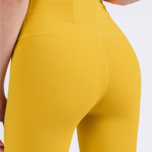 Size XL Red High-Waisted Seamless Yoga Pants for Women - Tummy Control, Butt Lifting & Back Waistband Pocket | Fitness Equipment Store