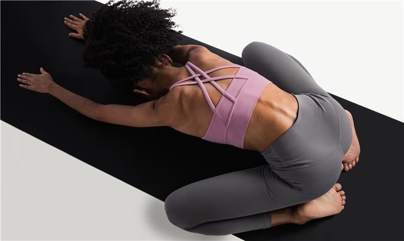 Size S Light Blue Cross-Back Yoga Sports Bra for Women - High Support & Shockproof Fitness Bra 8 Size S Light Blue Cross-Back Yoga Sports Bra for Women - High Support & Shockproof Fitness Bra - Image 8