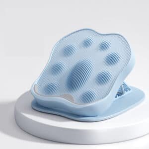 Blue Leg and Calf Stretching Board - Adjustable Yoga and Fitness Stretching Tool for Women