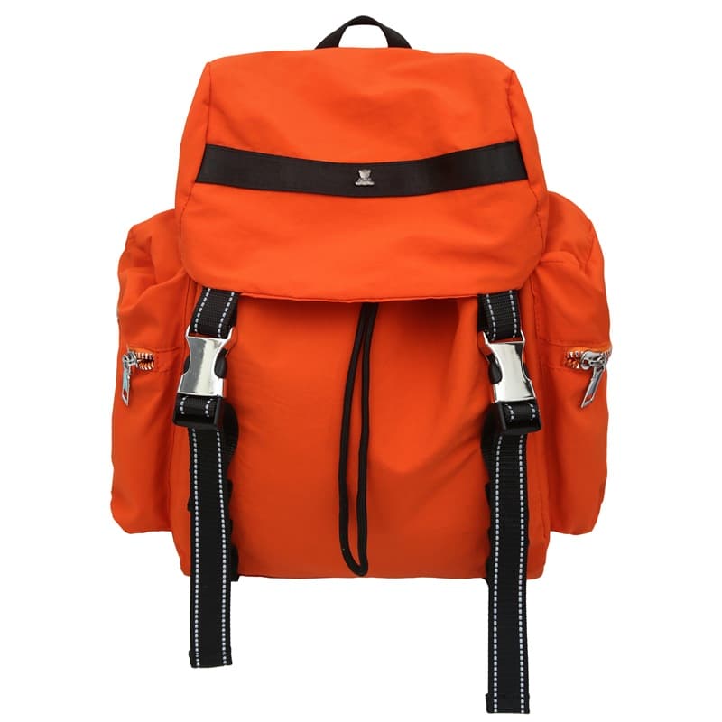 Orange Lightweight Nylon Backpack - Water Resistant Travel Daypack for Women & Men 1 Orange Lightweight Nylon Backpack - Water Resistant Travel Daypack for Women & Men