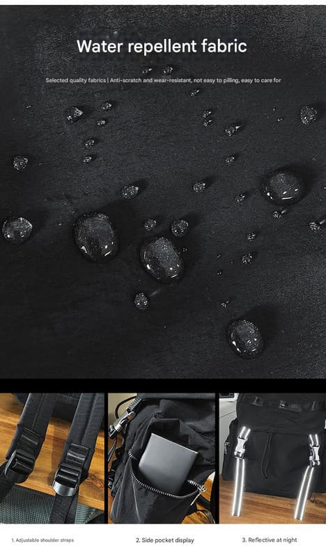 Army Green Lightweight Nylon Backpack - Water Resistant Travel Daypack for Women & Men 3 Army Green Lightweight Nylon Backpack - Water Resistant Travel Daypack for Women & Men - Image 3