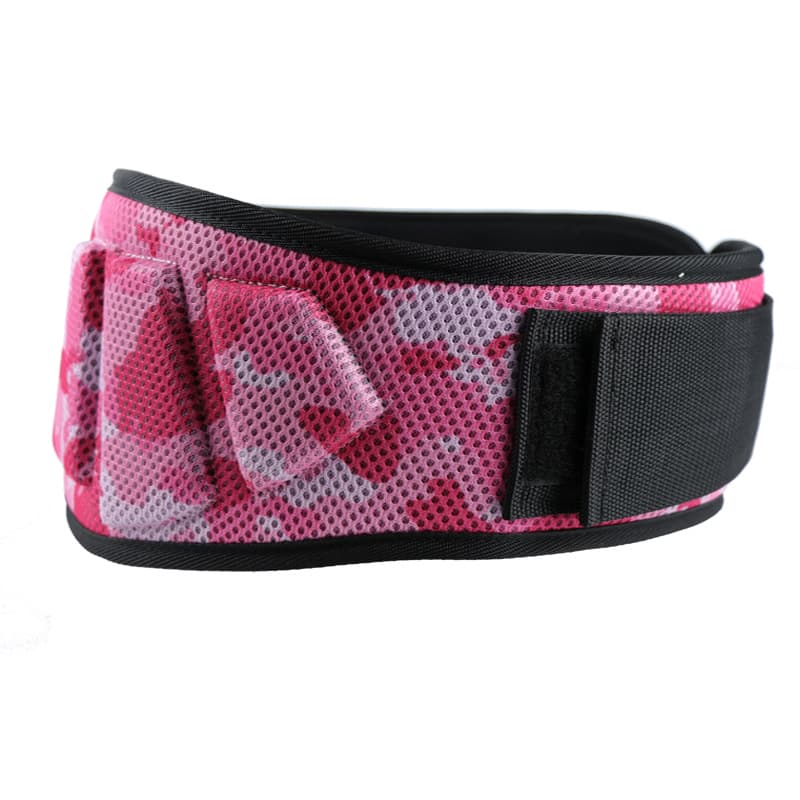 Size M Pink Camouflage Camo Weightlifting Belt - EVA Nylon Gym Belt for Squats, Deadlifts & Lumbar Support 1 Size M Pink Camouflage Camo Weightlifting Belt - EVA Nylon Gym Belt for Squats, Deadlifts & Lumbar Support