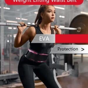 Size XL Pink Camouflage Camo Weightlifting Belt - EVA Nylon Gym Belt for Squats, Deadlifts & Lumbar Support | Fitness Equipment Store