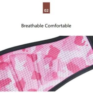 Size XL Pink Camouflage Camo Weightlifting Belt - EVA Nylon Gym Belt for Squats, Deadlifts & Lumbar Support | Fitness Equipment Store