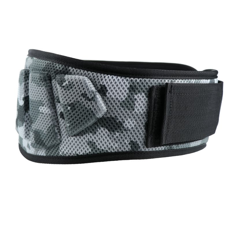 Size M Grey Camouflage Camo Weightlifting Belt - EVA Nylon Gym Belt for Squats, Deadlifts & Lumbar Support 1 Size M Grey Camouflage Camo Weightlifting Belt - EVA Nylon Gym Belt for Squats, Deadlifts & Lumbar Support