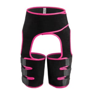 Pink Women's 3-in-1 Body Shaper: Waist Cincher, Thigh Slimmer, Glute Lifter - Workout Gear (Size : XXL/XXXL)