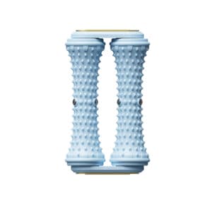 Blue Ergonomic Dual Foot Massage Roller - Deep Tissue Relief for Plantar Fasciitis, Arch Pain & Tired Feet