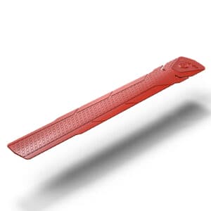 2 Pcs Red Durable Bicycle Frame Down Tube Protector Sticker - Anti-Scratch Guard for MTB & Road Bikes