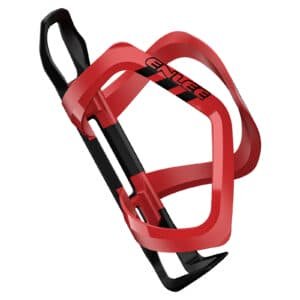 Red Ultra Lightweight Road & Mountain Bike Water Bottle Cage - 39g Polycarbonate + Glass Fiber, Fits Most Bottles