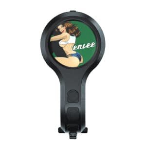 Sexy Woman Super Loud 2-Piece Bicycle Horn Set - Durable Alarm Bell for Mountain & Road Bikes