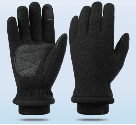 XS Black Winter Fleece Touchscreen Gloves - Warm & Water-Repellent for Cycling & Outdoor Sports 1 XS Black Winter Fleece Touchscreen Gloves - Warm & Water-Repellent for Cycling & Outdoor Sports
