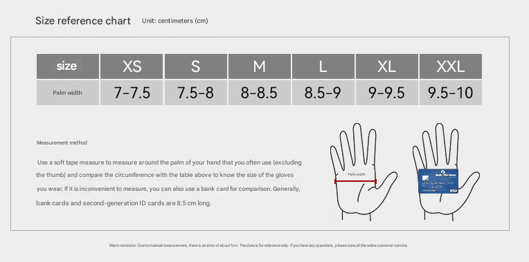 XS Black Winter Fleece Touchscreen Gloves - Warm & Water-Repellent for Cycling & Outdoor Sports 3 XS Black Winter Fleece Touchscreen Gloves - Warm & Water-Repellent for Cycling & Outdoor Sports - Image 3