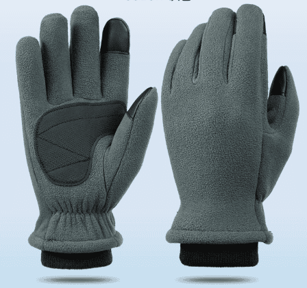 L Navy Blue Winter Fleece Touchscreen Gloves - Warm & Water-Repellent for Cycling & Outdoor Sports 1 L Navy Blue Winter Fleece Touchscreen Gloves - Warm & Water-Repellent for Cycling & Outdoor Sports