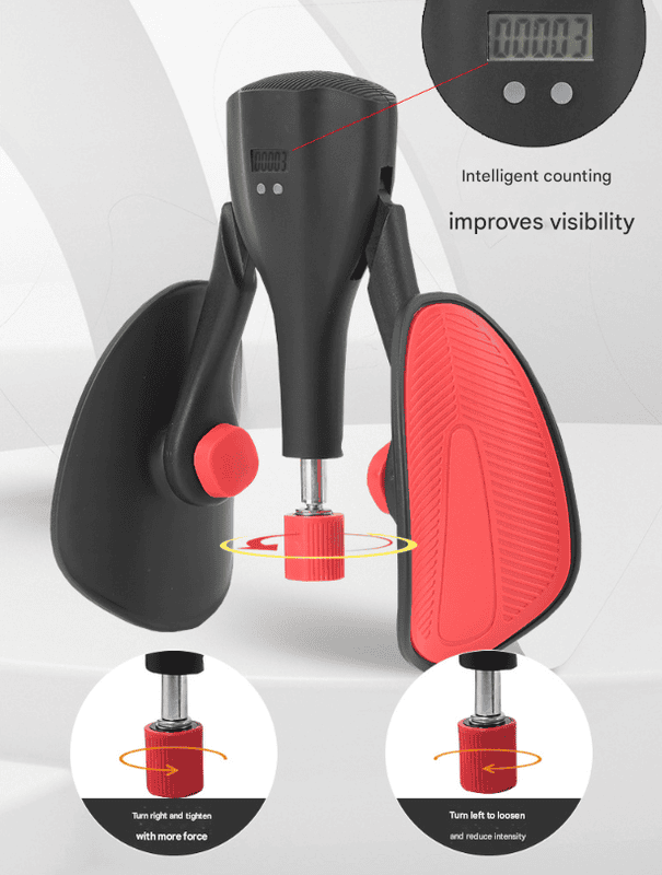Black Smart Kegel & Thigh Trainer with Digital Counter | Adjustable Resistance Pelvic Floor Strengthener for Home Workouts 3 Black Smart Kegel & Thigh Trainer with Digital Counter | Adjustable Resistance Pelvic Floor Strengthener for Home Workouts - Image 3