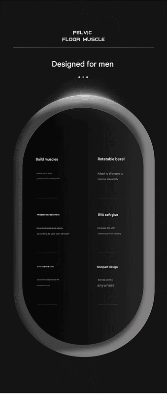 Black Smart Kegel & Thigh Trainer with Digital Counter | Adjustable Resistance Pelvic Floor Strengthener for Home Workouts 4 Black Smart Kegel & Thigh Trainer with Digital Counter | Adjustable Resistance Pelvic Floor Strengthener for Home Workouts - Image 4